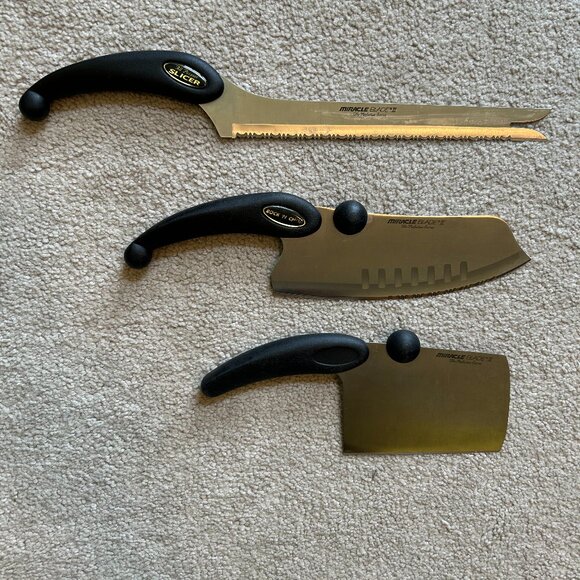 Miracle Blade lll Perfection series Knives - Lot of 3 - Picture 1 of 7